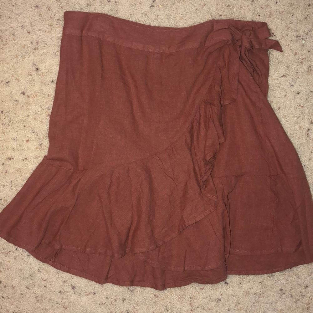 FREE PEOPLE wrap skirt💙